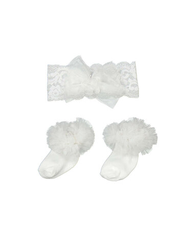 Mayoral Ensemble Serre-Tête & Chaussettes Mayoral Fille