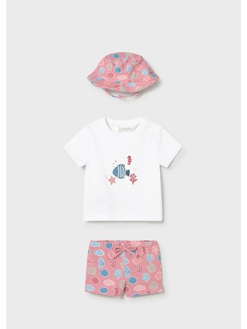 Mayoral Mayoral Girls 3Pcs Swim Set