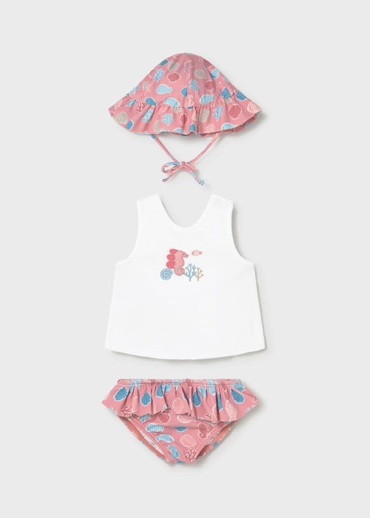 Mayoral Mayoral Girls 3Pcs Swim Set