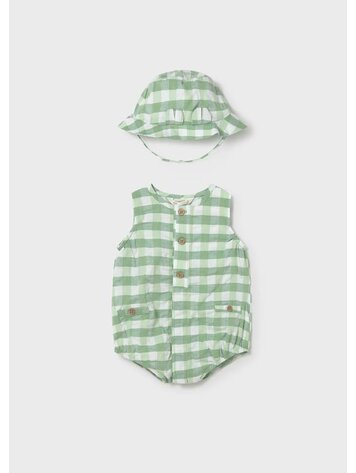 Mayoral Mayoral Boys Romper & Hat