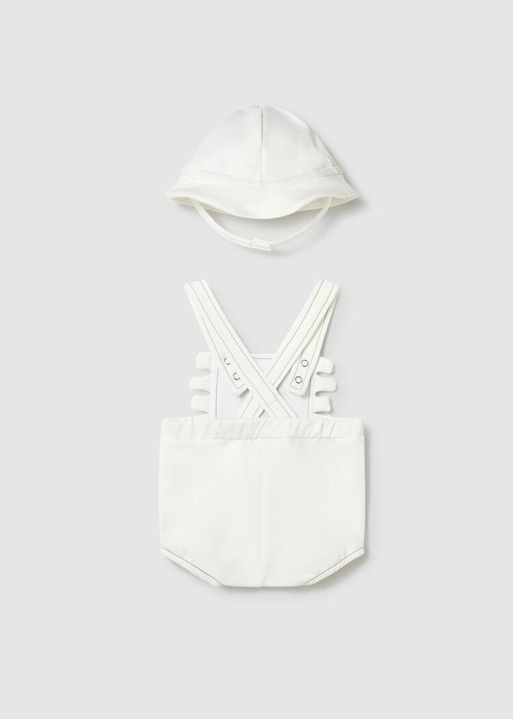 Mayoral  Mayoral Boys Short Overalls & Hat