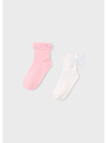 Mayoral Mayoral Girls 2 Pairs of Socks
