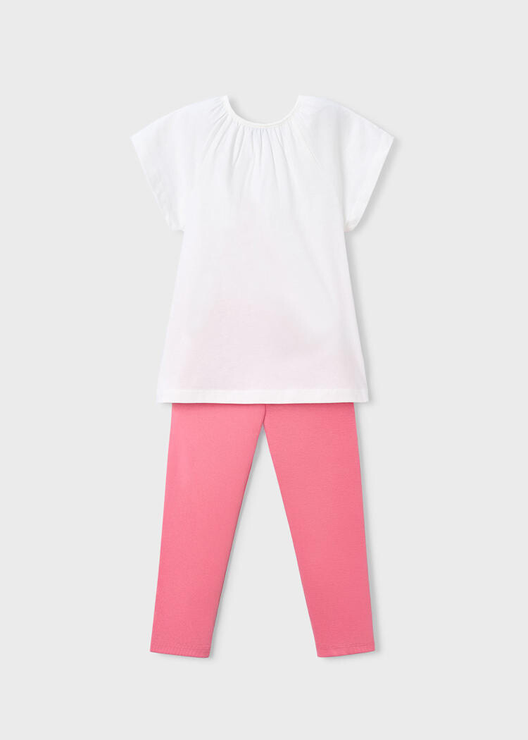 Mayoral Mayoral Girls T-Shirt & Leggings