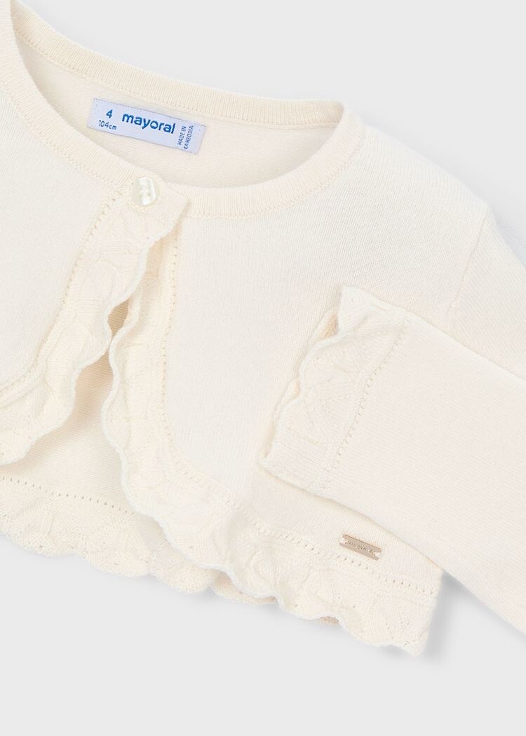 Mayoral Mayoral Girls Knit Bolero