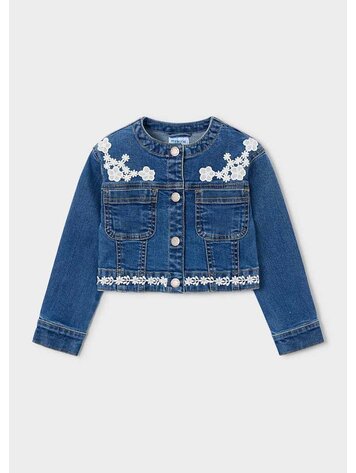 Mayoral Mayoral Girls Denim Vest