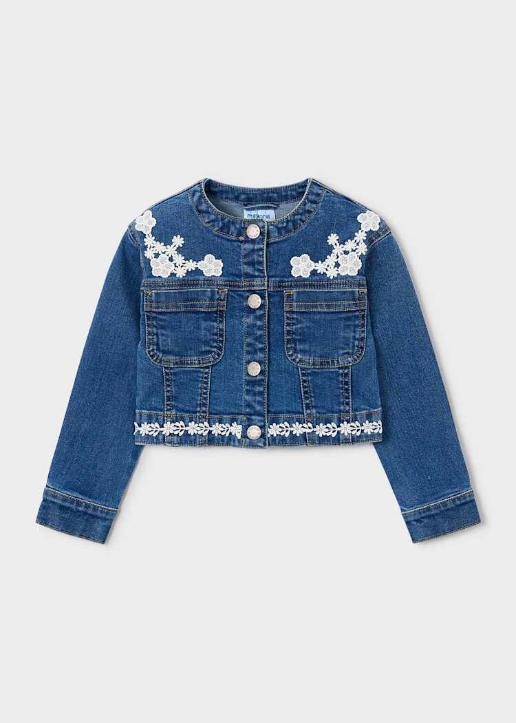 Mayoral Mayoral Girls Denim Vest