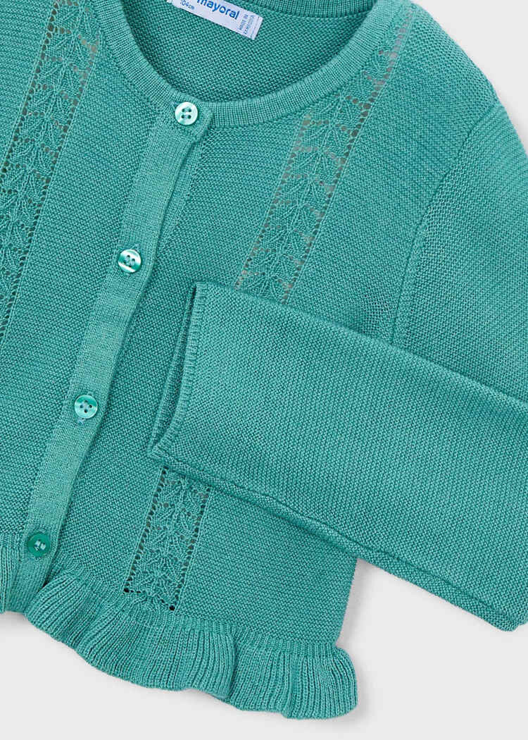 Mayoral Mayoral Girls Knit Cardigan