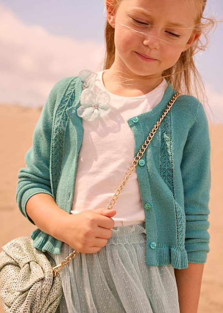 Mayoral Mayoral Girls Knit Cardigan