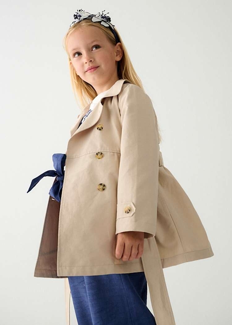 Mayoral Mayoral Girls Trech Coat