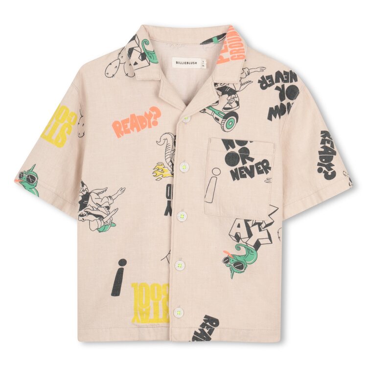 Billieblush Billieblush Boys Short Sleeves Shirt