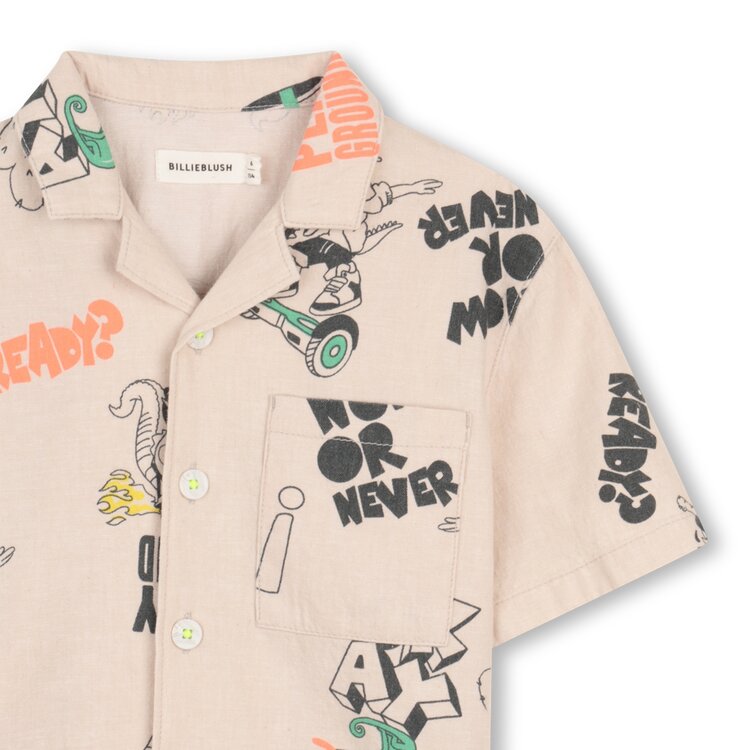 Billieblush Billieblush Boys Short Sleeves Shirt
