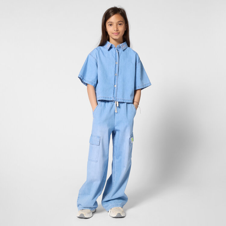 Billieblush Billieblush Girls Short Sleeves Shirt