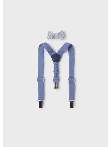 Mayoral Mayoral Boys Suspenders & Bow Tie