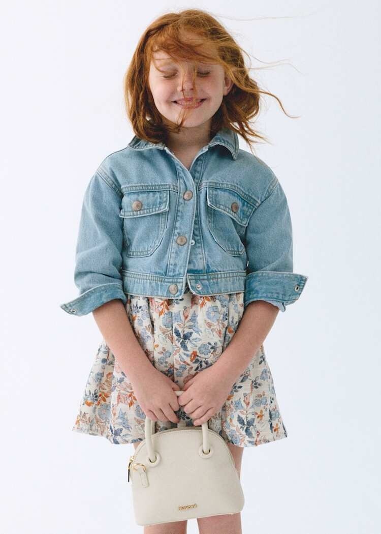 Mayoral Mayoral Girls Denim Vest