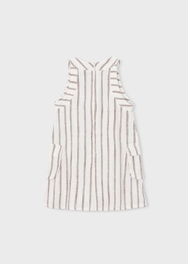 Mayoral Mayoral Girls Striped Dress
