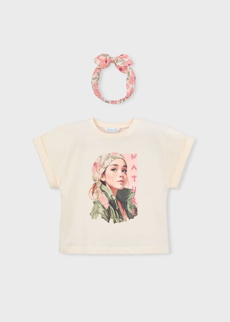 Mayoral T-Shirt  & Bandeau Mayoral Fille