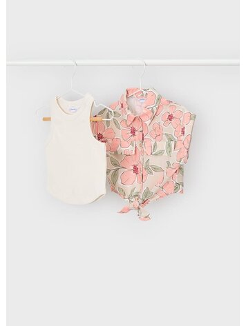 Mayoral Mayoral Girls 2Pcs Set Blouse