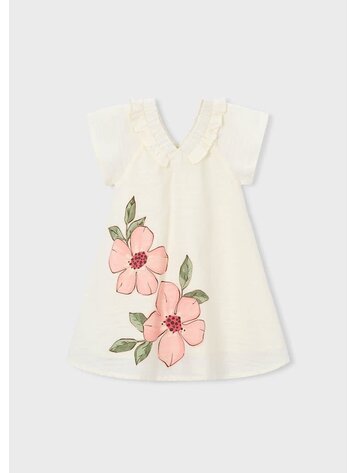 Mayoral Mayoral Girls Linen Dress