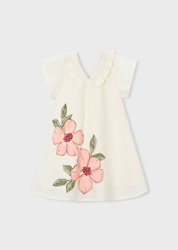 Mayoral Robe en Lin Mayoral Fille