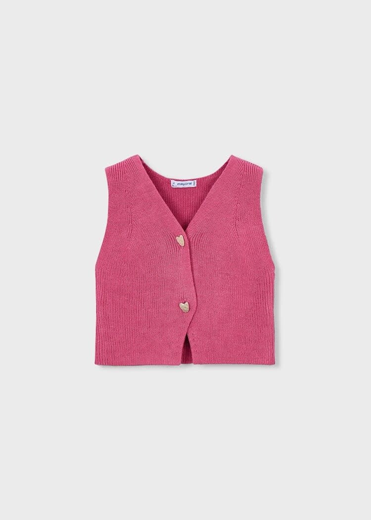 Mayoral Mayoral Girls Knit Vest
