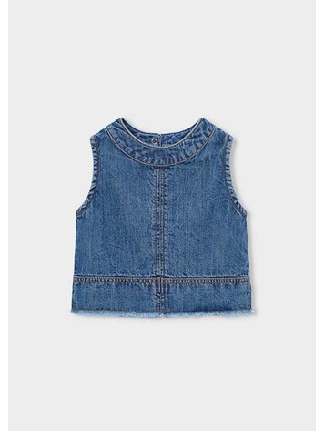 Mayoral Haut en Denim Mayoral Fille