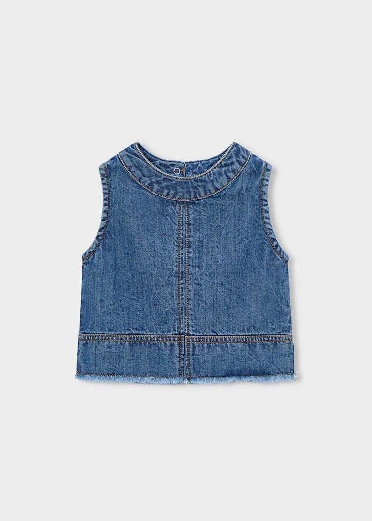 Mayoral Mayoral Girls Denim Top