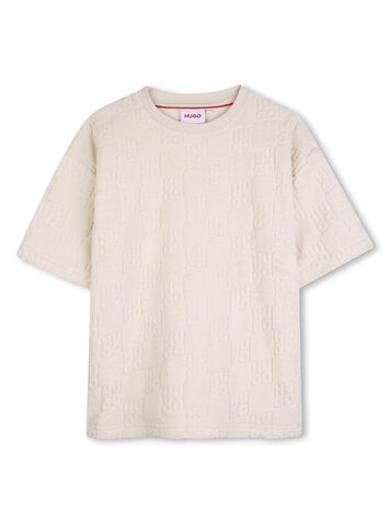 HUGO HUGO Boys Terry Short Sleeves Shirt