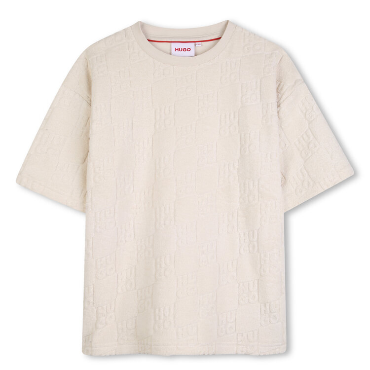 HUGO HUGO Boys Terry Short Sleeves Shirt