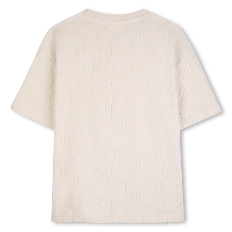 HUGO HUGO Boys Terry Short Sleeves Shirt