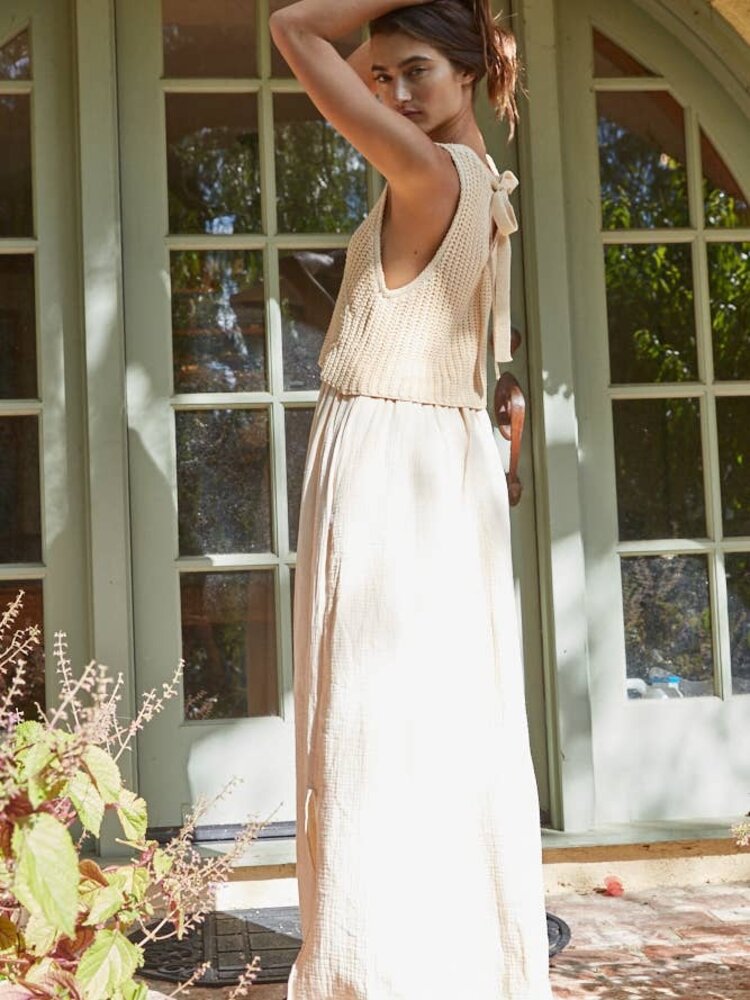 By Together By Together Sleeveless Flared Midi Dress