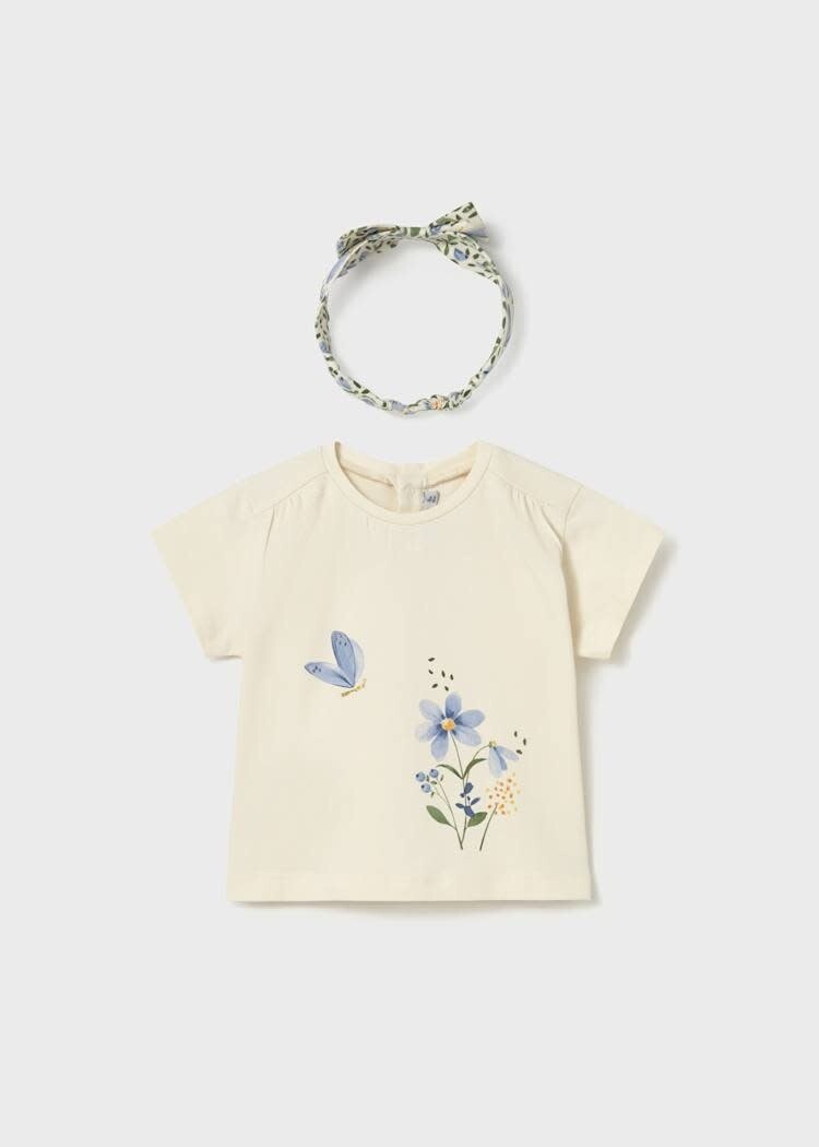 Mayoral T-Shirt  avec Bandeau Mayoral Fille