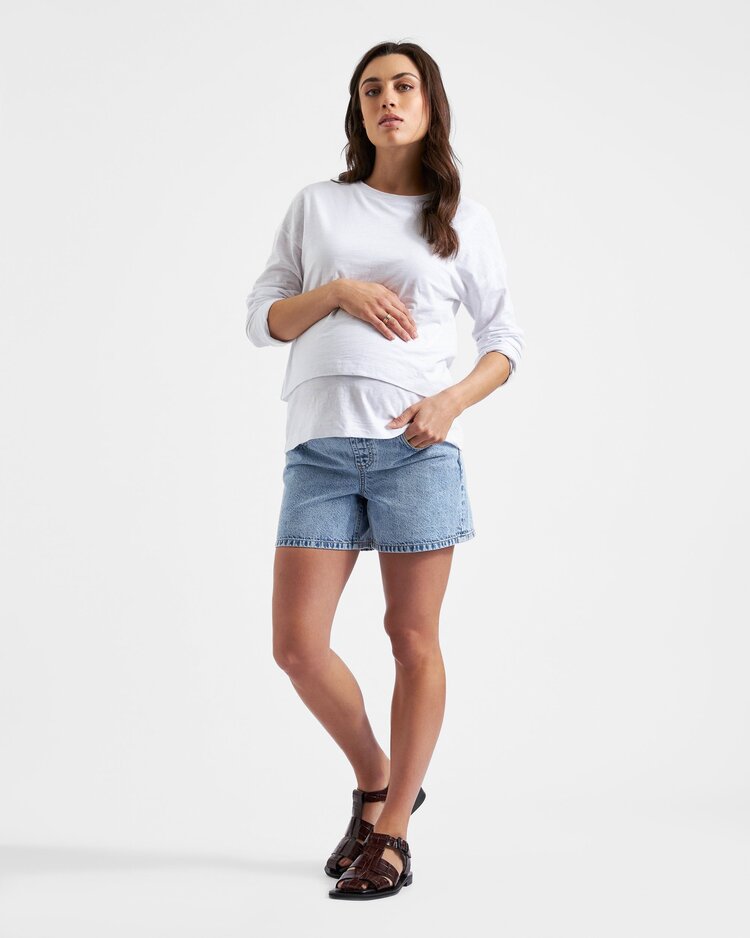 Ripe Maternité Ripe Maternity Denim Shorts