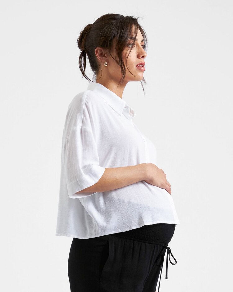 Ripe Maternité Ripe Maternity Crop Shirt