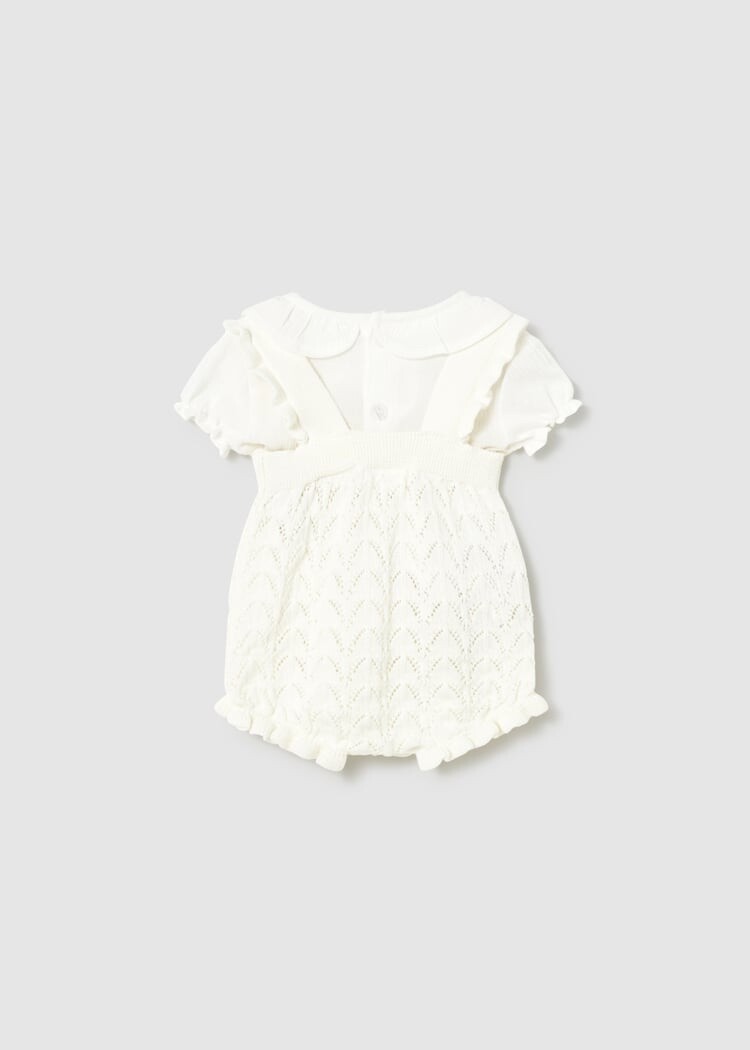 Mayoral Ensemble Salopette Tricot Mayoral Fille