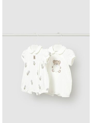 Mayoral Mayoral Girls 2 Romper Kit