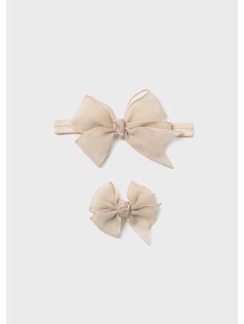 Mayoral Mayoral Girls Headband & Barrette