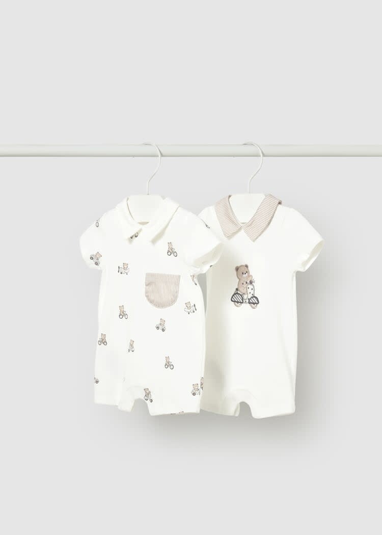 Mayoral Mayoral Boys 2 Rompers Set