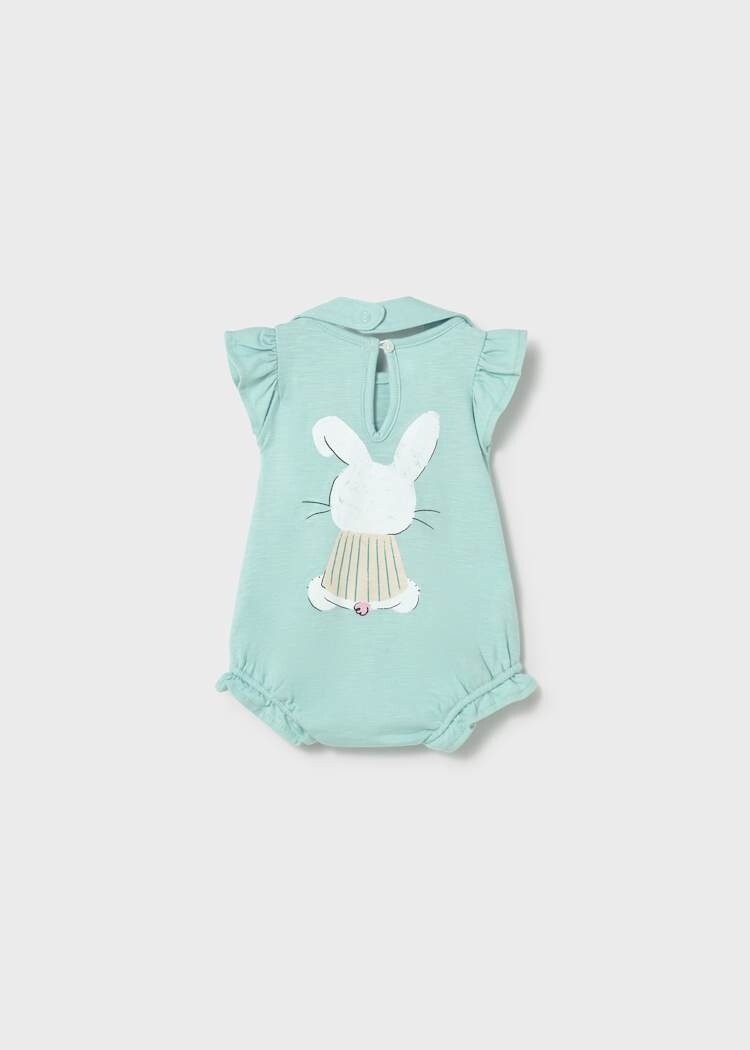 Mayoral Mayoral Girls Romper & Bib