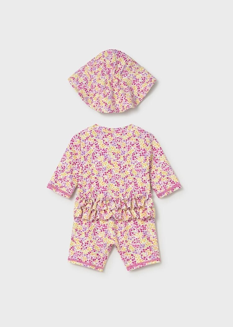 Mayoral Mayoral Girls Rashguard & Hat