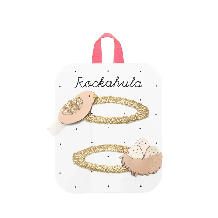Rockahula 2 Clips Cheveux Oiseaux et Nid Rockahula