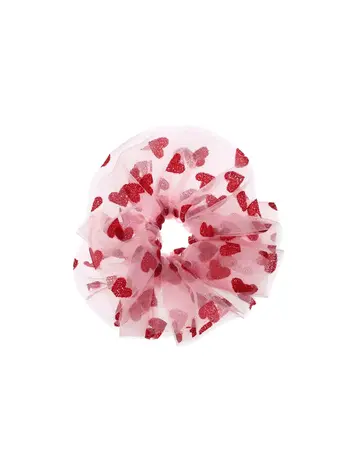 Rockahula Rockahula Tulle Sweet Heart Scrunchie