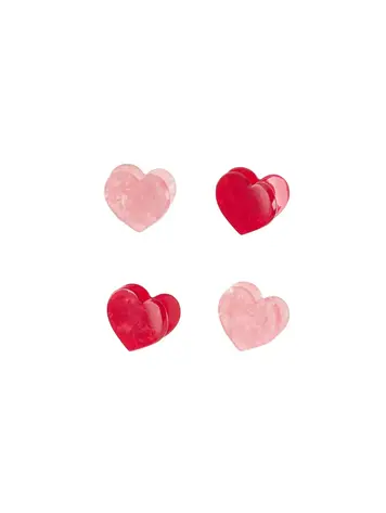 Rockahula 4 Clips Love Heart Rockahula