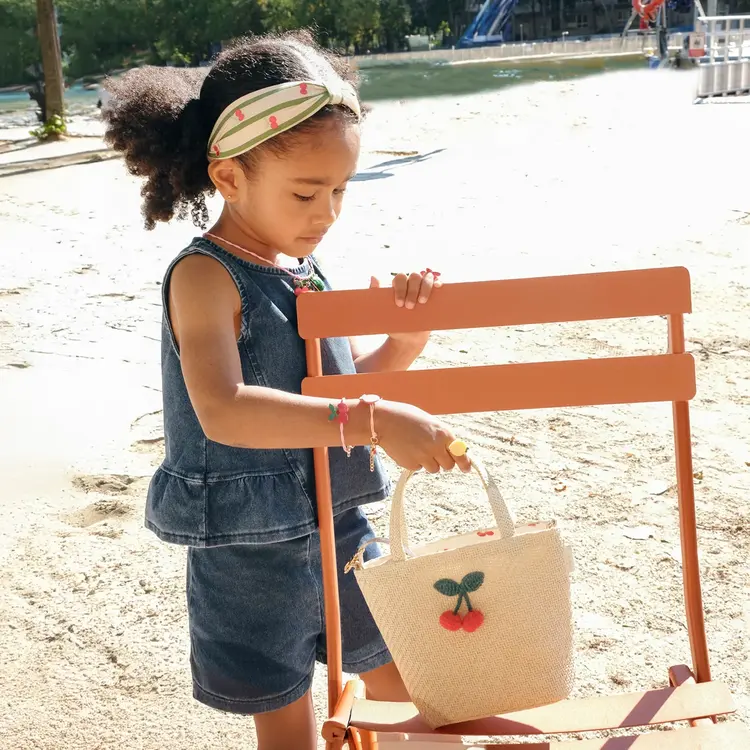 Rockahula Serre-Tête Rayé Cerise Rockahula