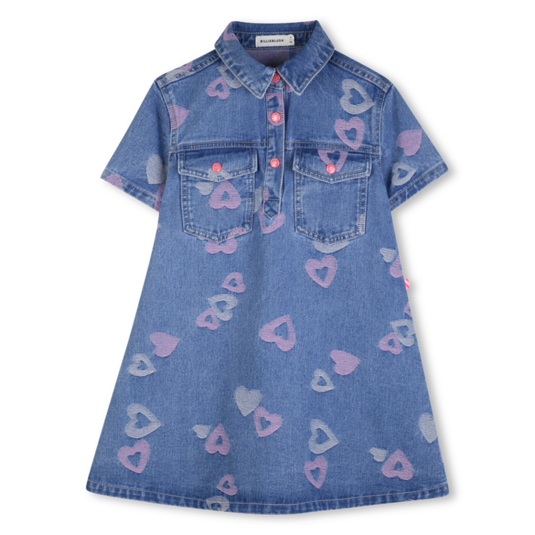 Billieblush Robe en Denim Billieblush Fille