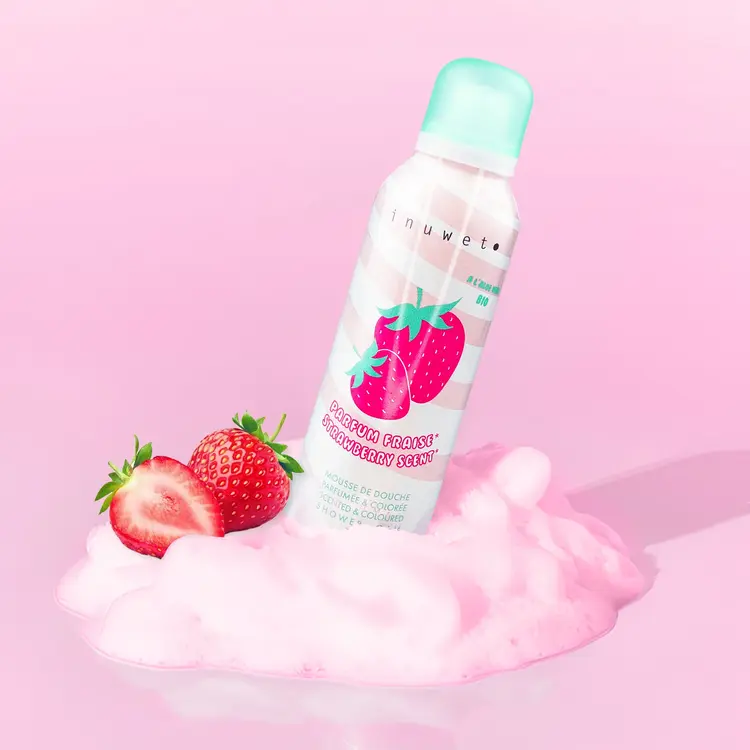 inuwet Inuwet Strawberry Shower Foam