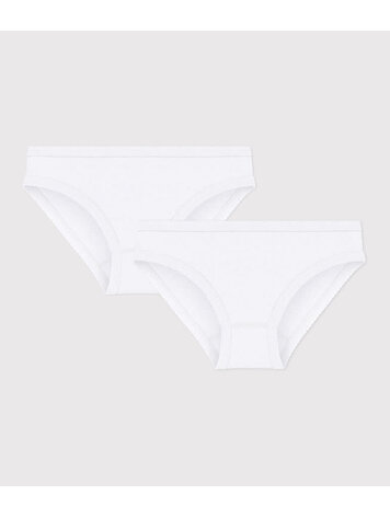 Petit Bateau Lot de 2 Culotte Petit Bateau Fille