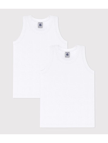 Petit Bateau Lot de 2 Camisoles Petit Bateau Garçon