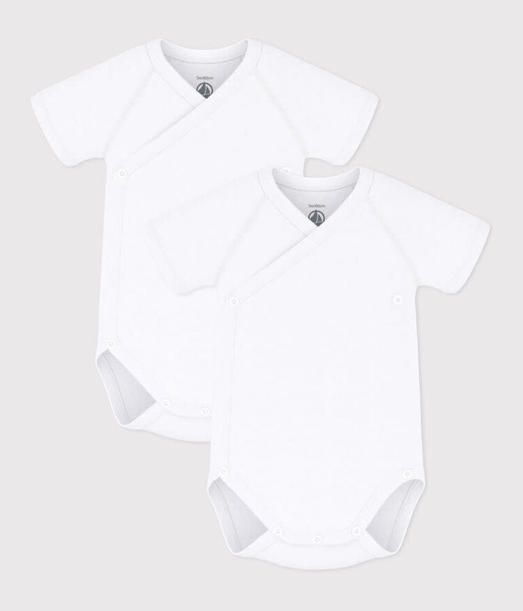 Petit Bateau Petit Bateau Unisex 2 Bodies Set