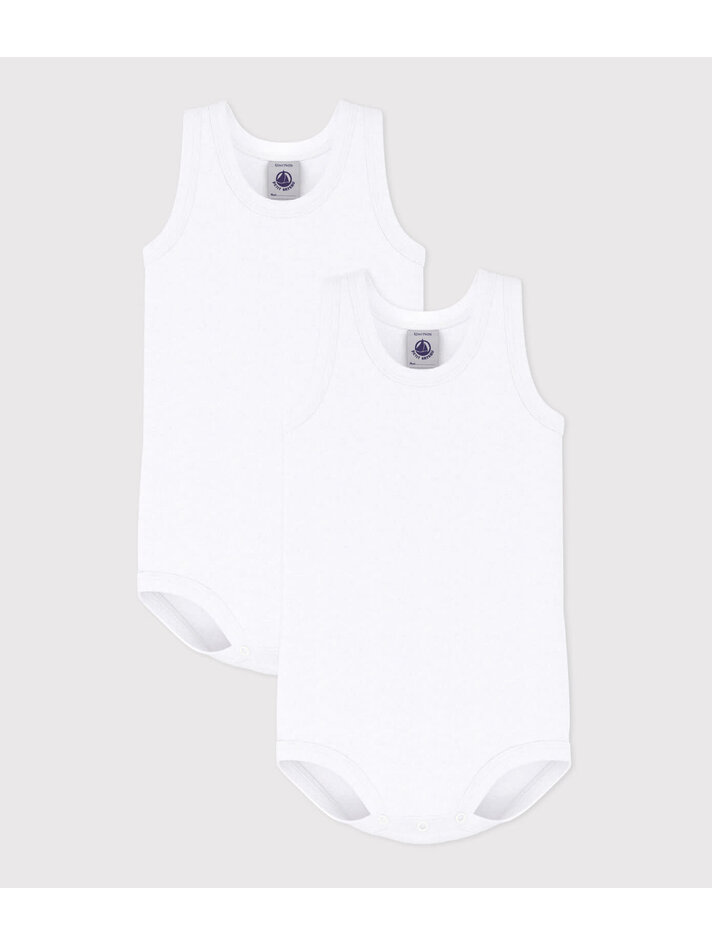 Petit Bateau – Lot De 2 Pyjamas Fille Côte 1x1 – Imprimés Fleurs & Rayures – Confort Absolu