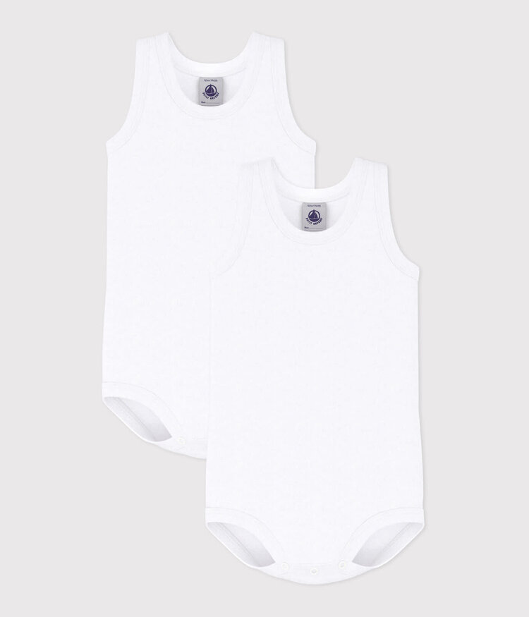 Petit Bateau Petit Bateau Boys 2 Bodies Set